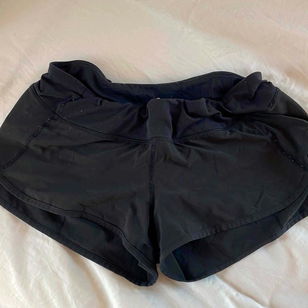 Black lululemon shorts